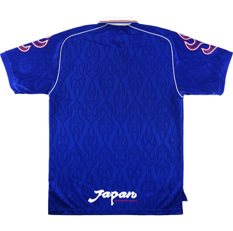 Camisa Japão I 1998 Asics - Azul - Retrô