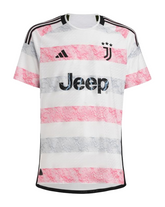 Camisa Juventus II 2023/2024 Adidas - Branca e Rosa