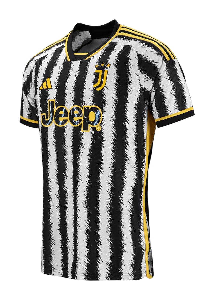 Camisa Juventus I 23/24 - Torcedor Adidas Masculina - Preto e Branco