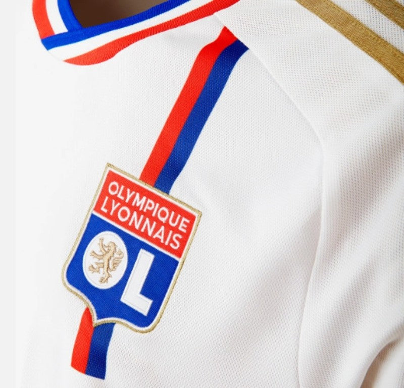 Camisa Lyon I 23/24 - Adidas - Branca