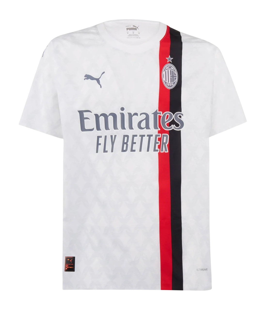 Camisa AC Milan II 23/24 - Torcedor Puma Masculina - Branca