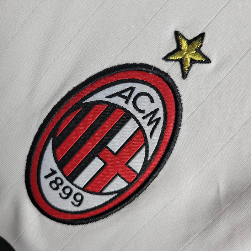 Camisa Milan II 2006/2007 Adidas Torcedor - Branco - Retrô