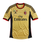 Camisa Milan III 2013/2014 Adidas Torcedor - Dourada - Retrô