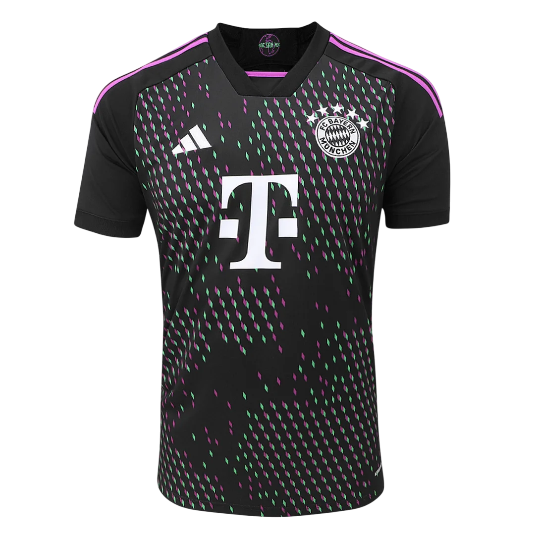 Camisa Bayern de Munique II 2023/2024 Adidas - Preta e Roxo