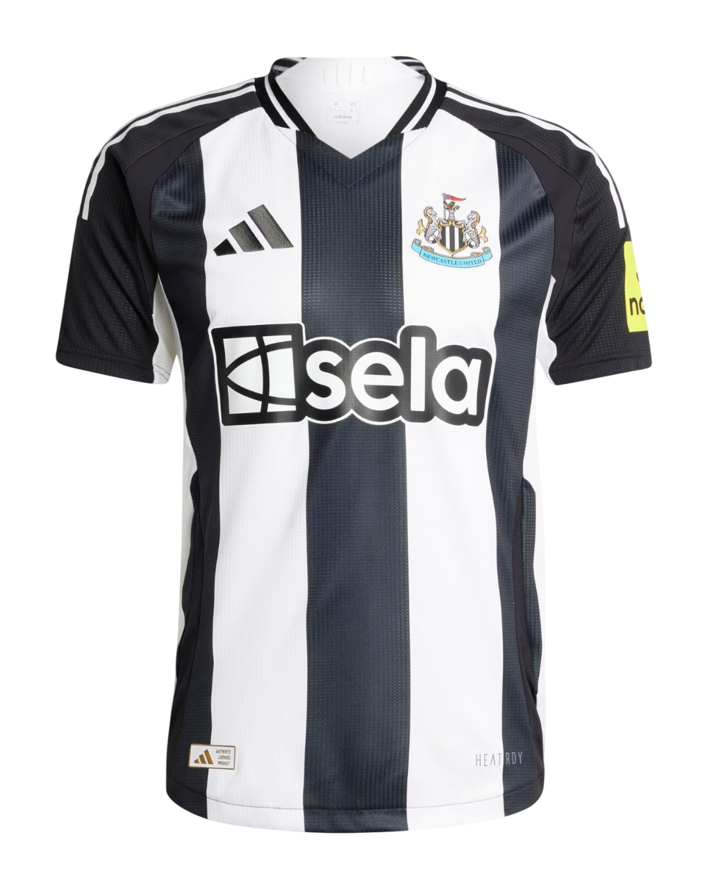 Camisa Newcastle I 24/25 - Torcedor - Adidas Branca e Preta
