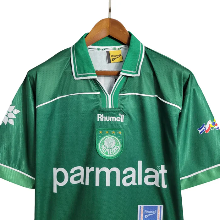 Camisa Palmeiras I 1999 Retrô - Verde