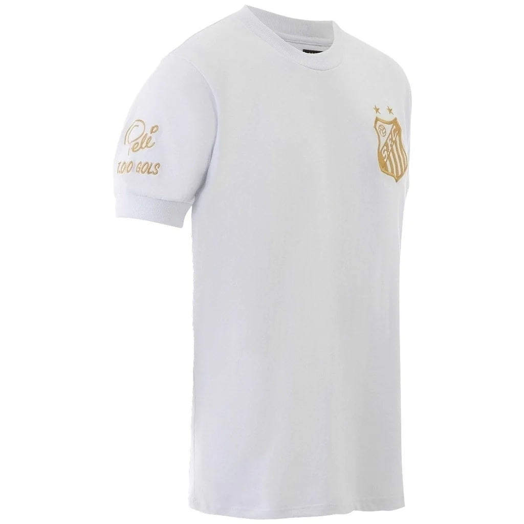 Camisa Santos Pelé 1000 Gols - Branca