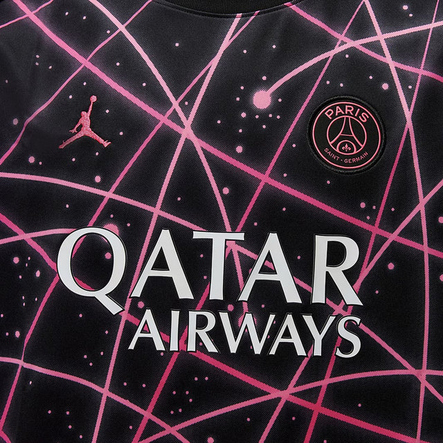 Camisa PSG Pré-Jogo 25/26 - Torcedor Nike Masculina - Preta