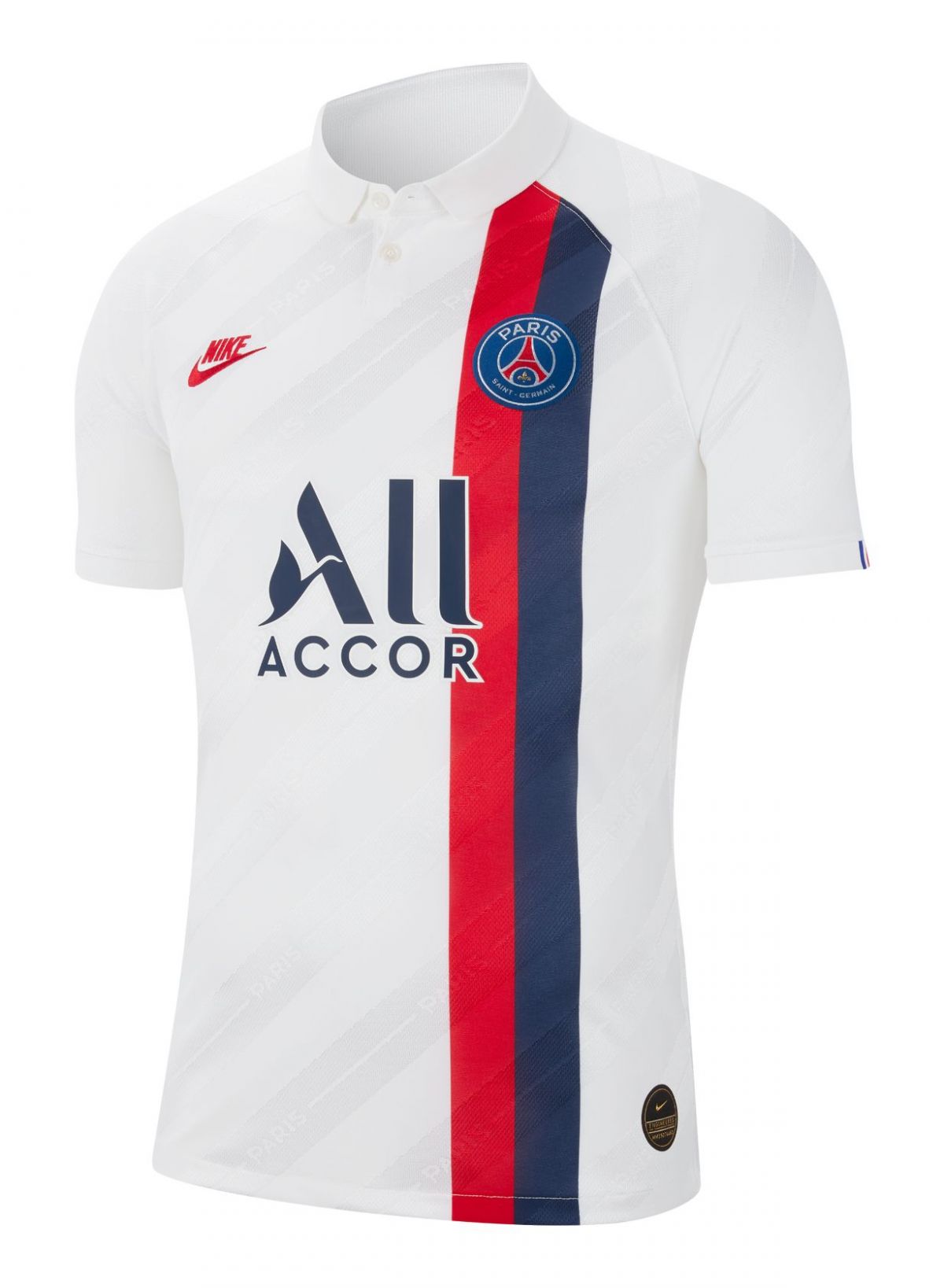 Camisa PSG III 2019/2020 - Torcedor Jordan - Branca - Retrô