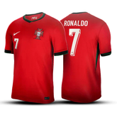 Camisa Portugal I 24/25 - Vermelha - RONALDO 7