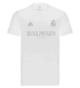 Camisa Real Madrid Balmain - Torcedor Adidas Masculina - Branca