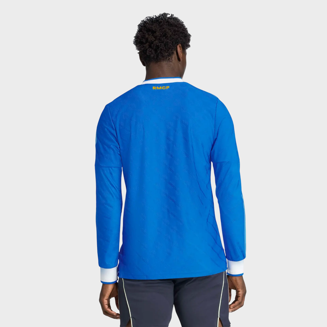 Camisa Real Madrid III Manga Longa 25/26 Torcedor Adidas - Azul