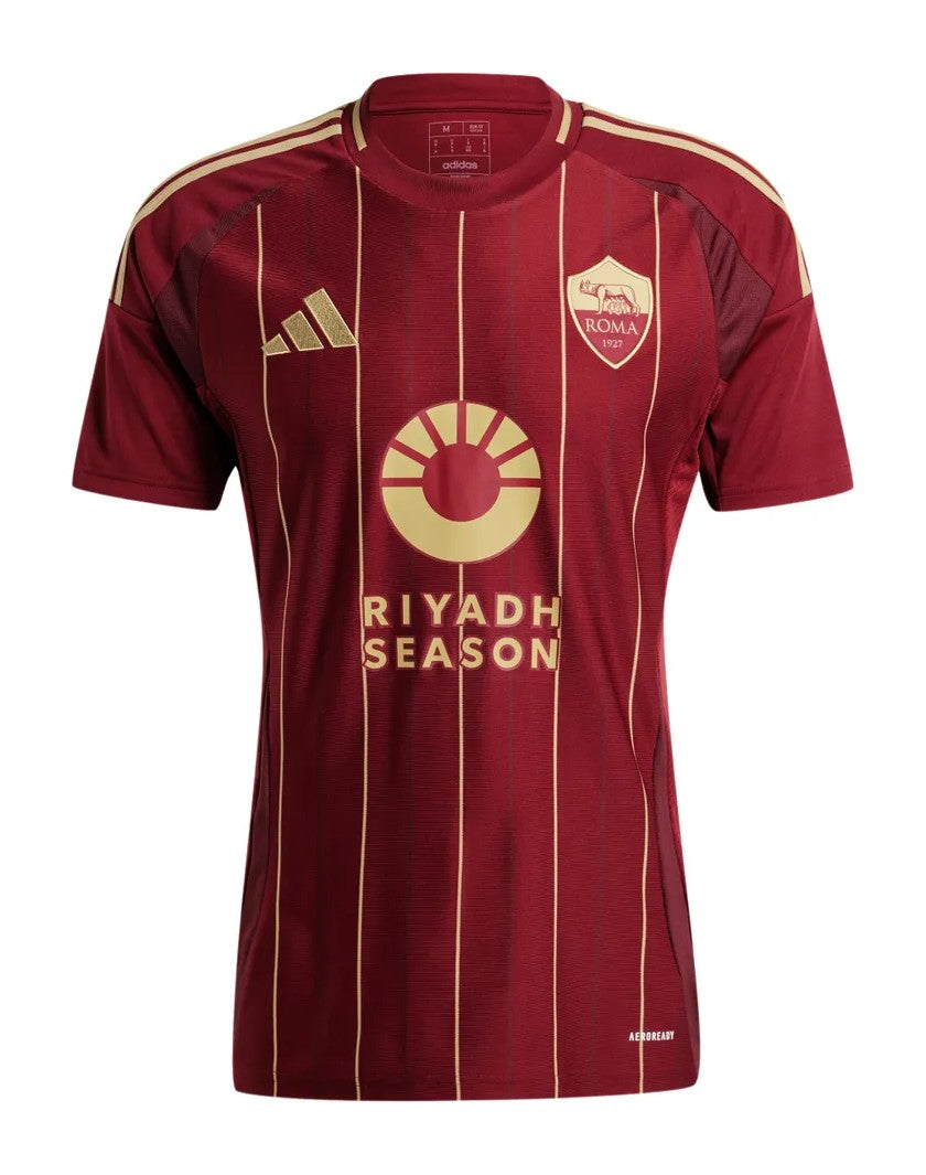 Camisa Roma I 24/25 Torcedor Adidas Masculina - Vermelha