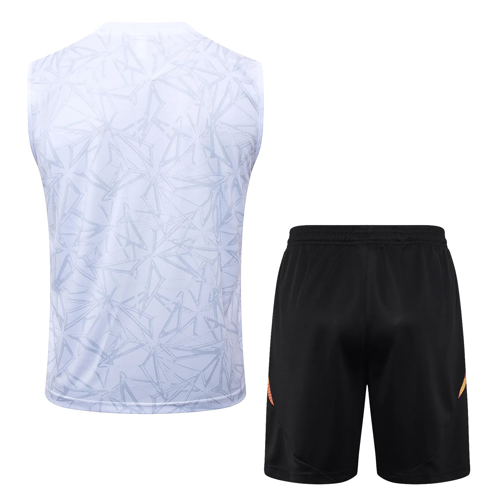 Conjunto Real Madrid Treino Regata 24/25 - Branco