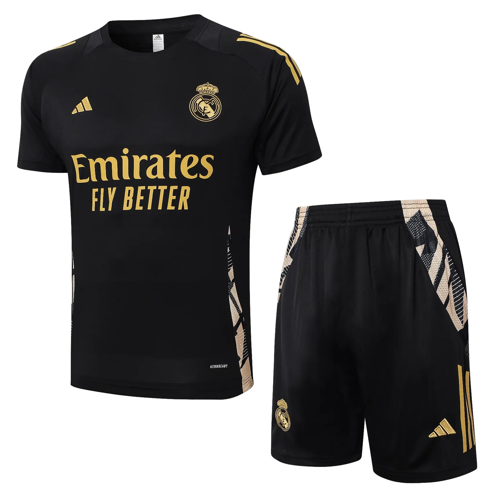 Conjunto Real Madrid Treino 24/25 - Preto
