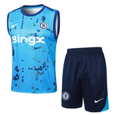 Conjunto Chelsea Treino Regata 24/25 - Azul