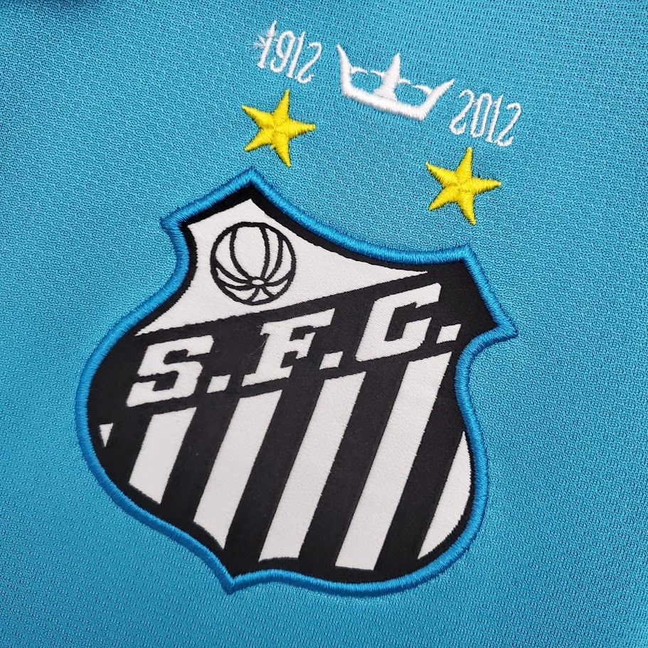 Camisa Santos III 2012/2013 Retrô - Azul