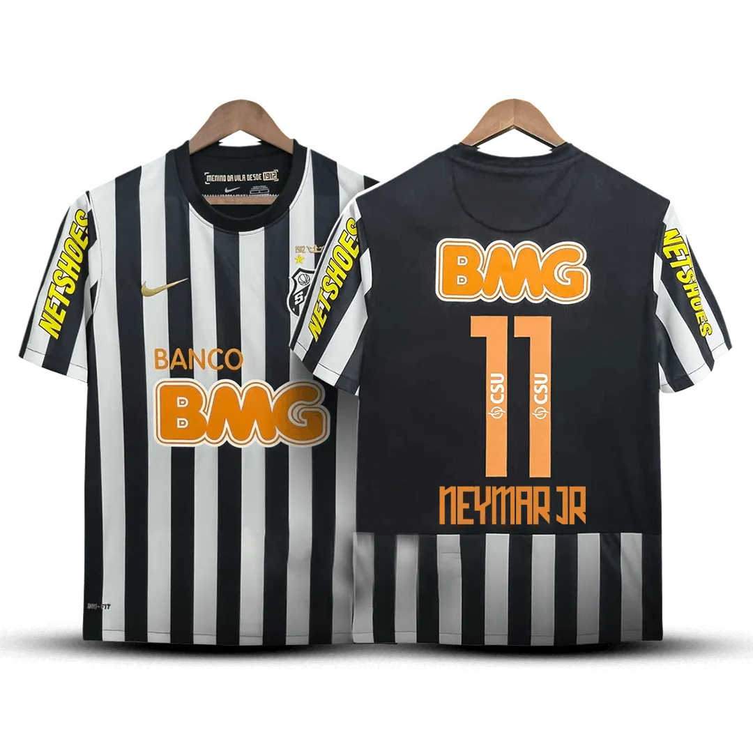 Camisa Santos II 2012/2013 Retrô - Listrada - NEYMAR JR 11