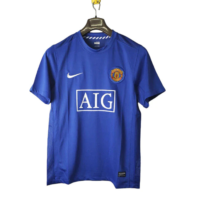 Camisa Manchester United III 2008/2009 - Torcedor Nike Masculina - Azul