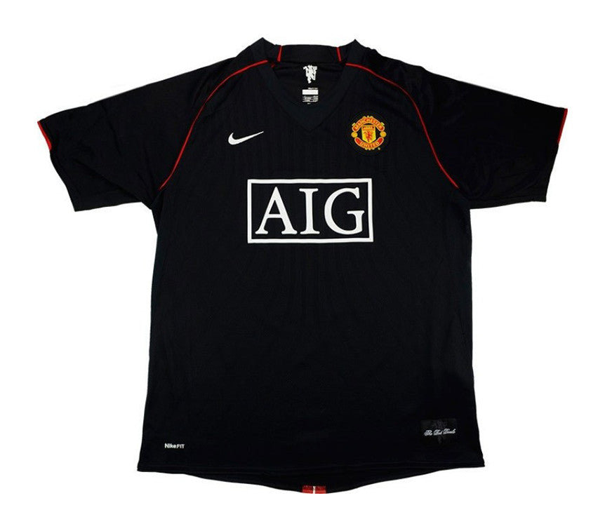 Camisa Manchester United II 2007/2008 - Torcedor Nike Masculina - Preta