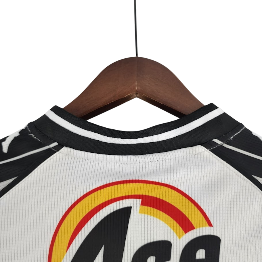 Camisa Vasco II 2000 Retrô - Branca e Preta