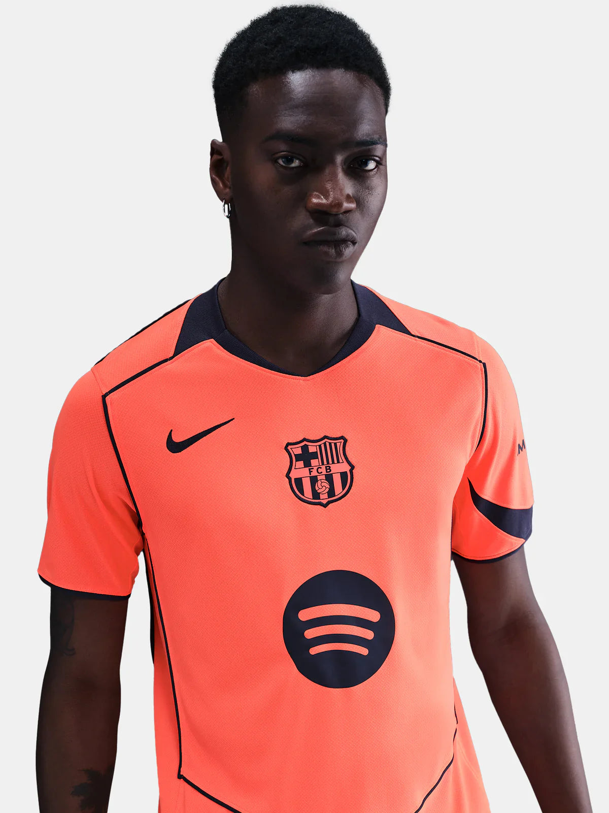 Camisa Barcelona III 25/26 - Torcedor Nike Masculina - Laranja