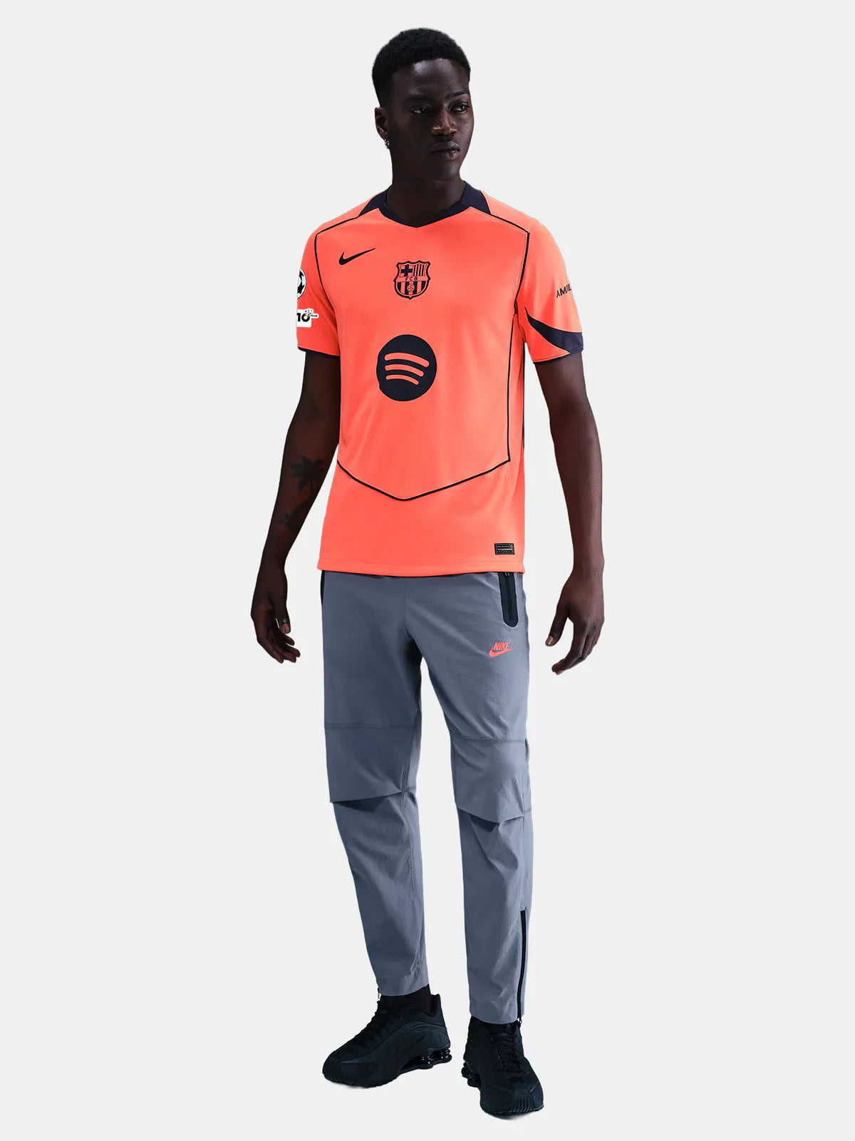 Camisa Barcelona III 25/26 - Torcedor Nike Masculina - Laranja