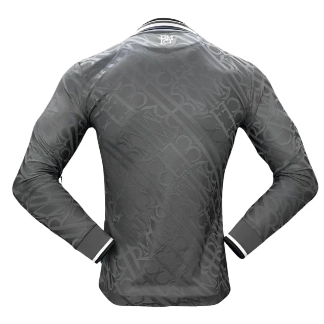 Camisa Real Madrid III Manga Longa 24/25 Torcedor Adidas - Cinza