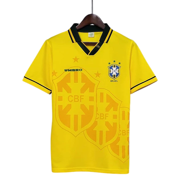 Camisa Seleção Brasileira I 1993/1994 Nike - Retrô - Amarela