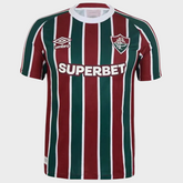 Camisa Fluminense I 25/26 - Vinho e Verde