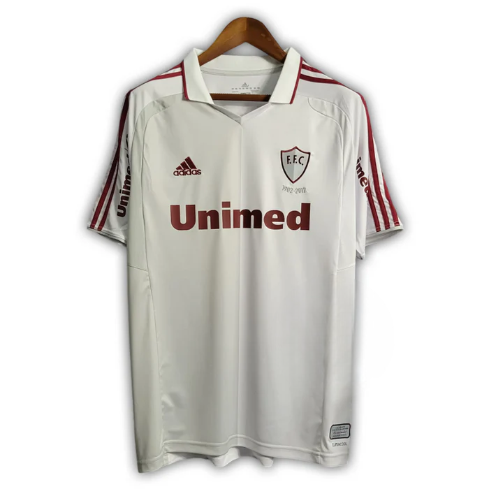 Camisa Fluminense II Aniversário 2012 Retrô - Branca
