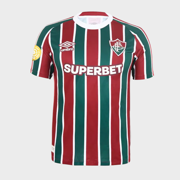 Camisa Fluminense I 25/26 - Vinho e Verde