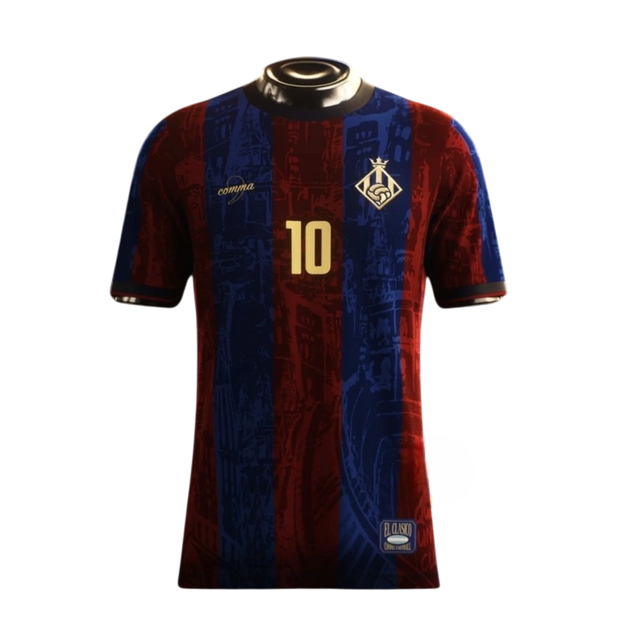 KIT 3 Camisas Barcelona Legends Trio MSN 24/25 - Comma Football Masculino