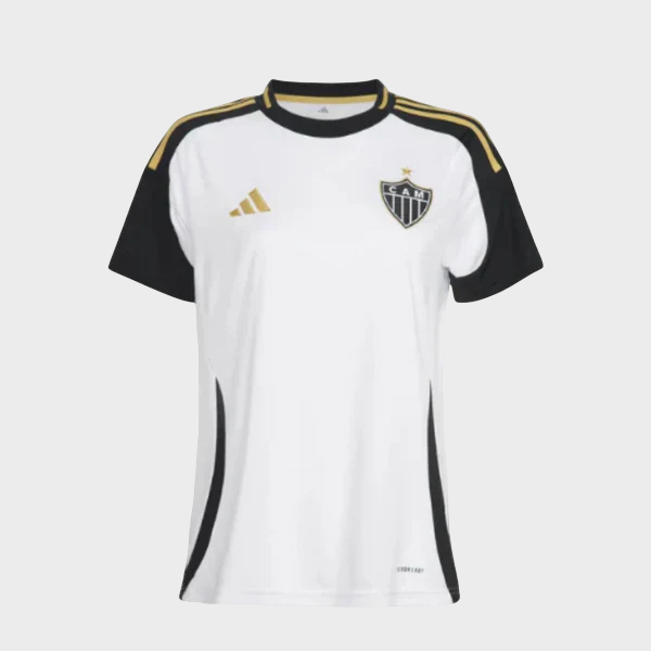 Camisa Atlético Mineiro Feminina II 25/26 - Branca