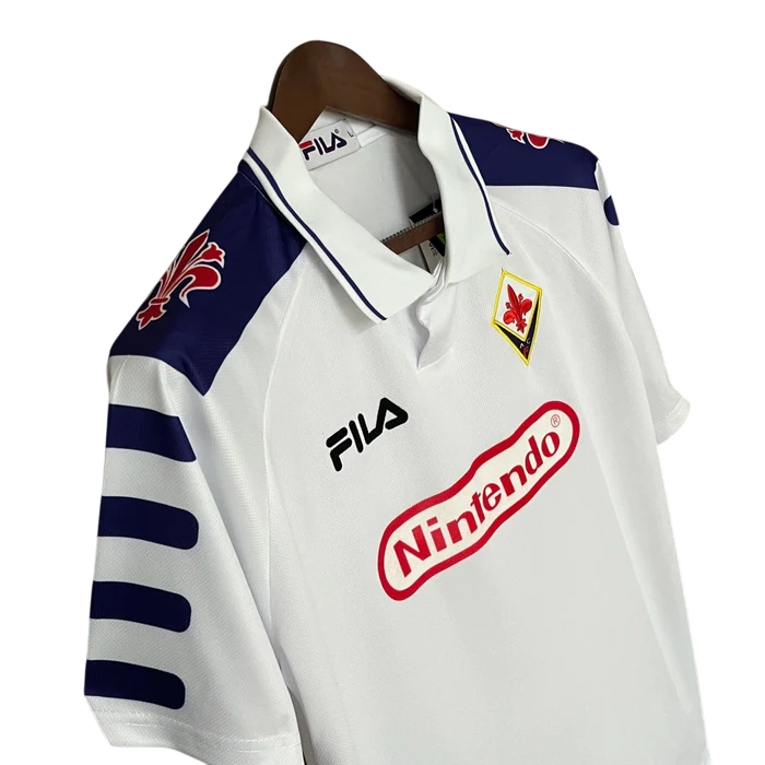 Camisa Fiorentina II 1998/1999 Retrô - Nintendo