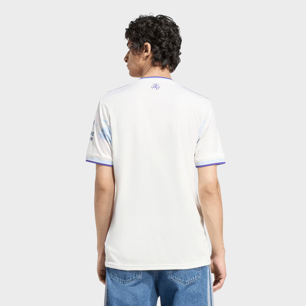 Camisa Aston Villa III 25/26 Adidas Torcedor Masculina - Branca