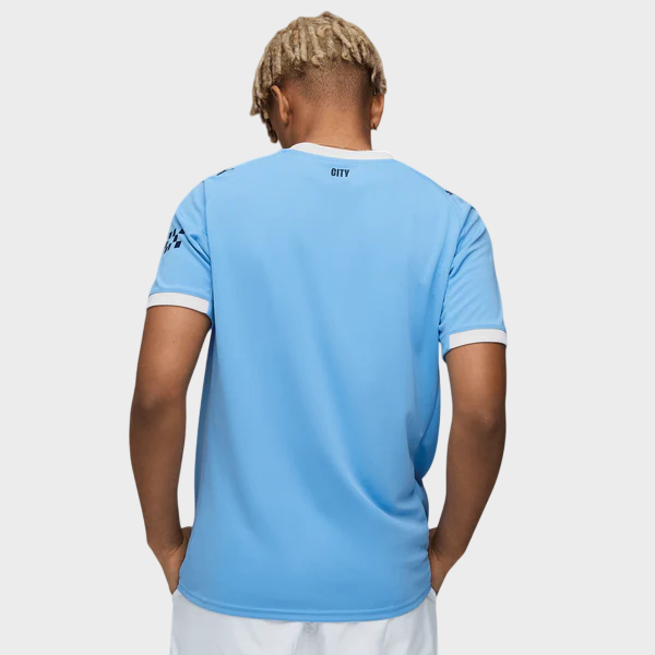 Camisa Manchester City I 25/26 - Torcedor Puma Masculina - Azul