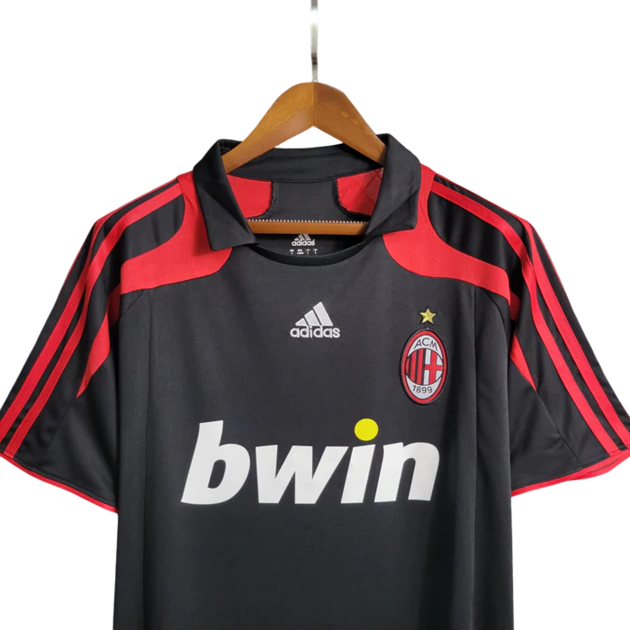 Camisa Milan III 2007/2008 Adidas Torcedor - Retrô