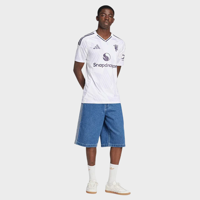 Camisa Manchester United II 25/26 - Torcedor Adidas Masculina - Branca