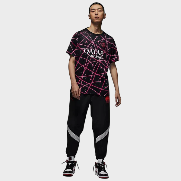 Camisa PSG Pré-Jogo 25/26 - Torcedor Nike Masculina - Preta