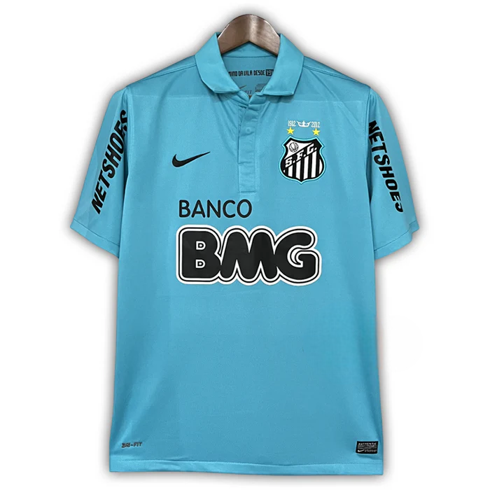 Camisa Santos III 2012/2013 Retrô - Azul