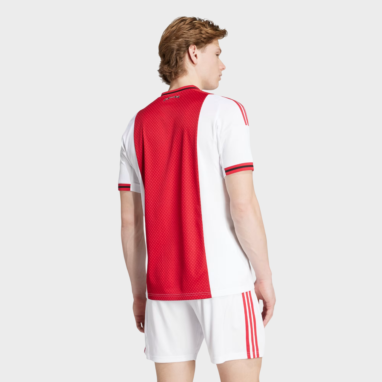 Camisa Ajax I 25/26 Adidas Masculina - Vermelho e Branco