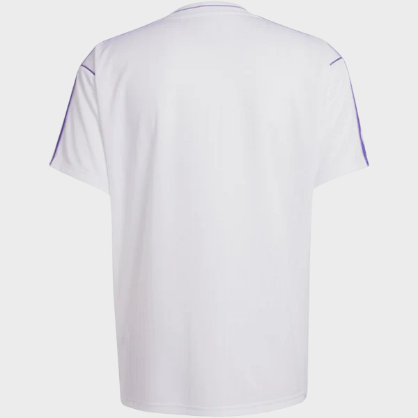 Camisa Real Madrid Terrace Icons 25/26 - Adidas - Branca e Roxa