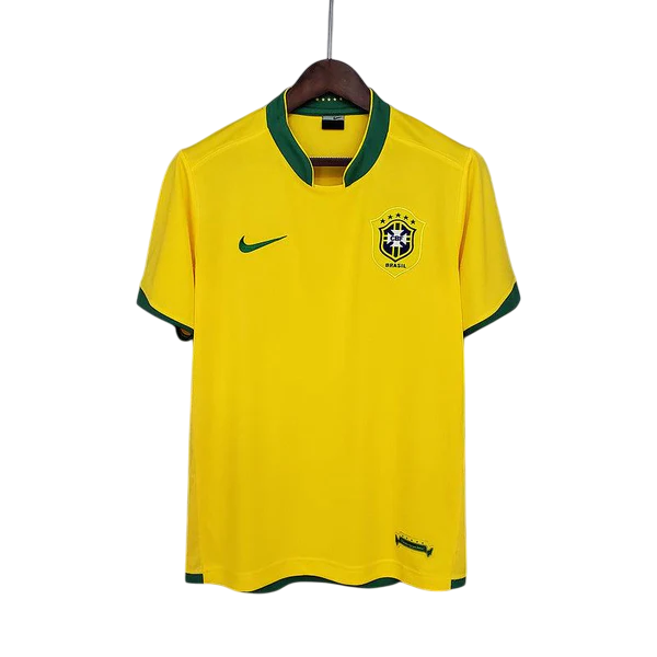 Camisa Seleção Brasileira I 2006 Nike - Retrô - Amarela
