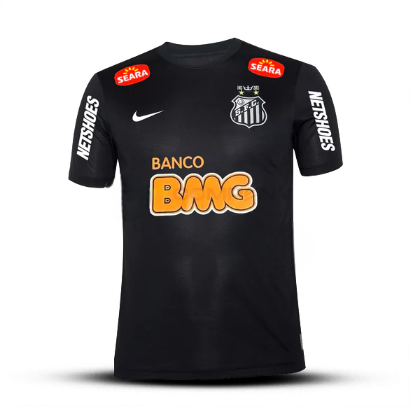 Camisa Santos 2012/2013 Retrô - Preta