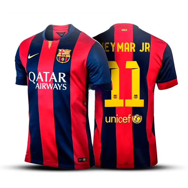 Camisa Barcelona I 2014/2015 - Retrô - NEYMAR JR 11