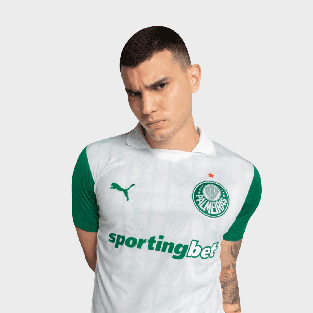 Camisa Palmeiras II 25/26 Torcedor Puma - Branca