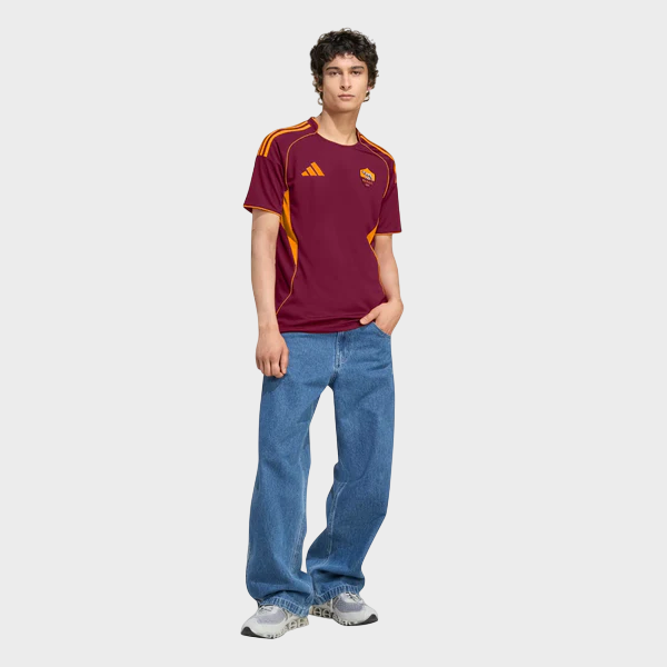 Camisa Roma I 25/26 Torcedor Adidas Masculina - Vermelha