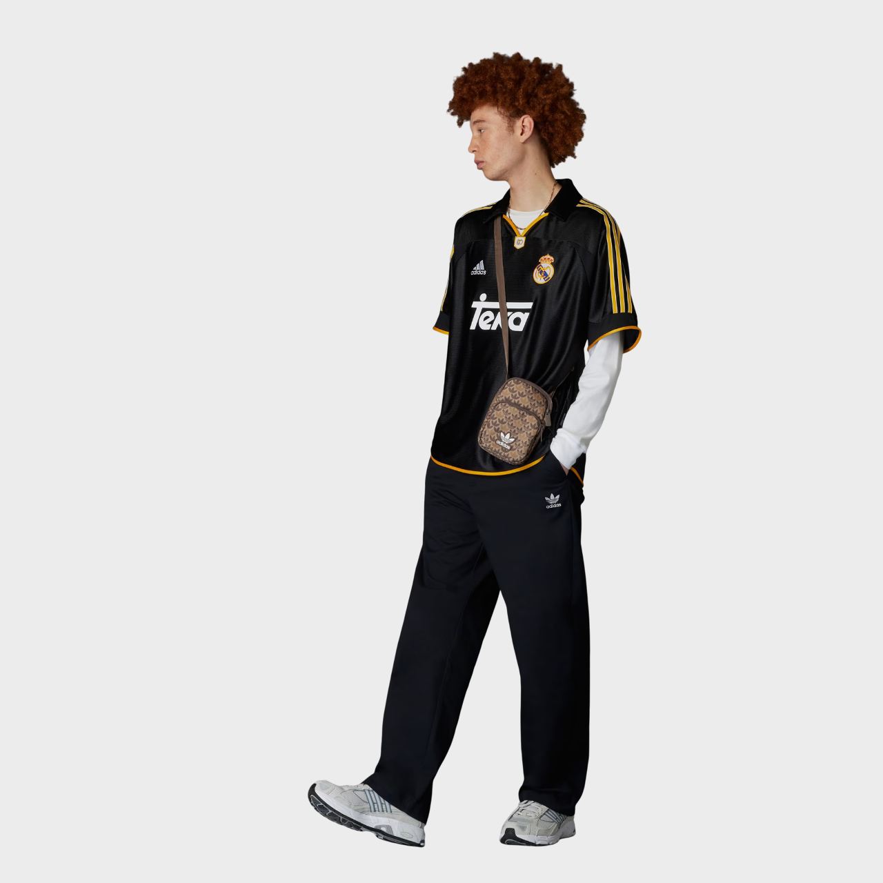 Camisa Real Madrid II 1999/2000 Adidas - Preta - Retrô