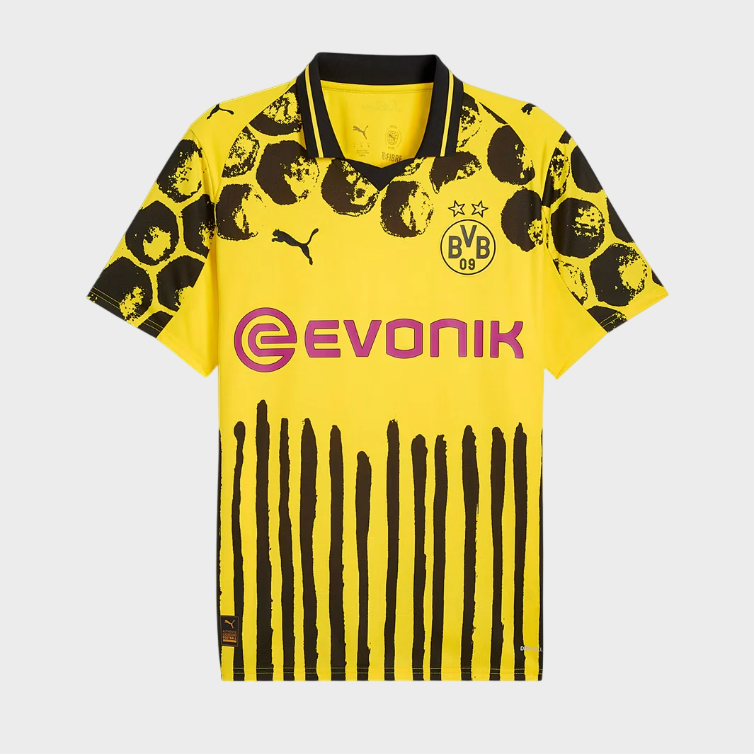 Camisa Borussia Dortmund KIDSUPER - Torcedor Puma Masculina - Amarelo